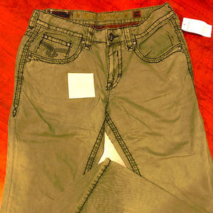 NEW MEN'S ROCK REVIVAL 100% COTTON JEAN
